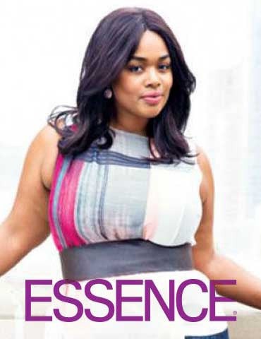 Essence Magazine Spread with Precious Lee