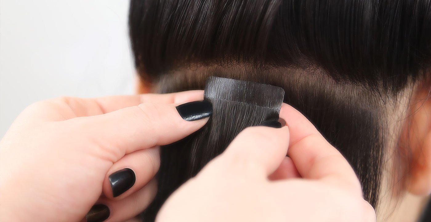 tape in hair extensions