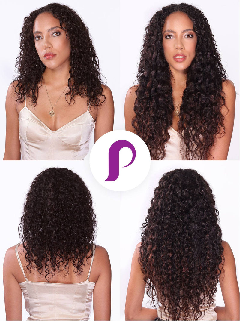 Curly Lace Clip-In Hair Extensions