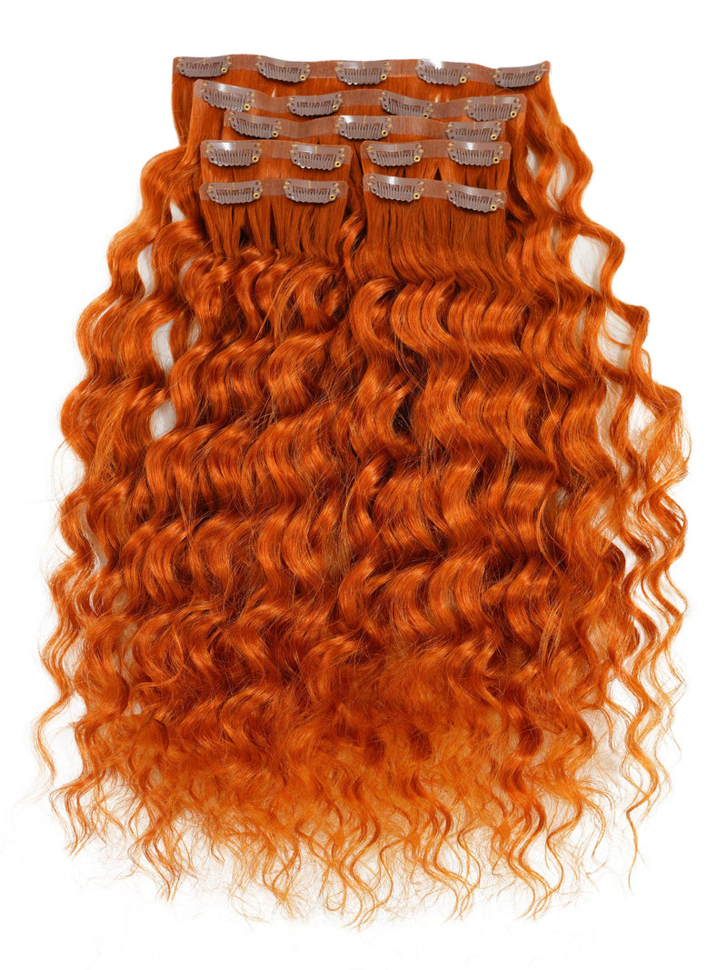 Curly Seamless Clip-In Hair Extensions