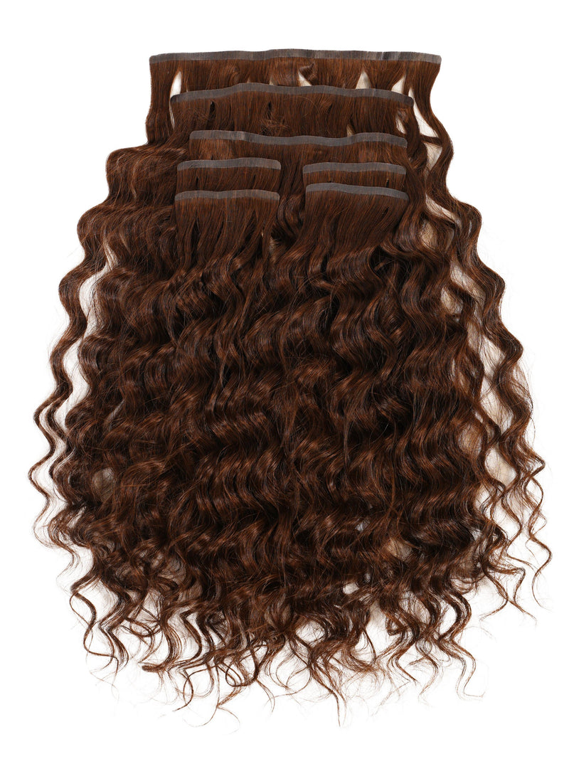 Curly Seamless Clip-In Hair Extensions