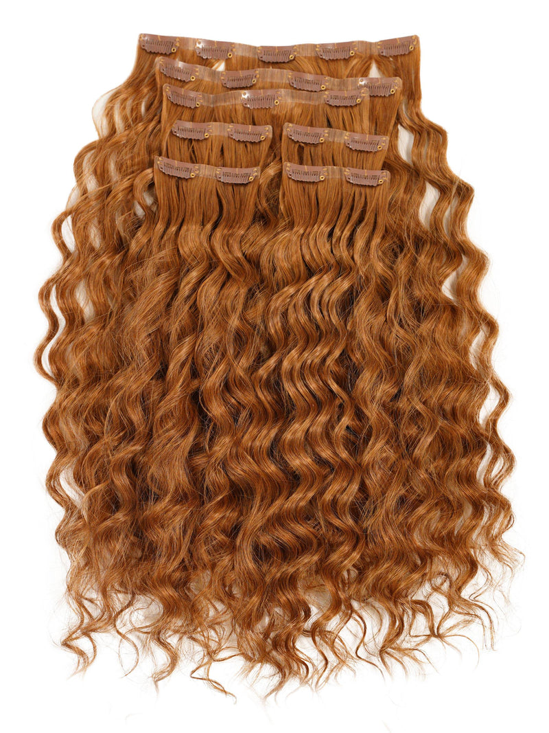 Curly Seamless Clip-In Hair Extensions