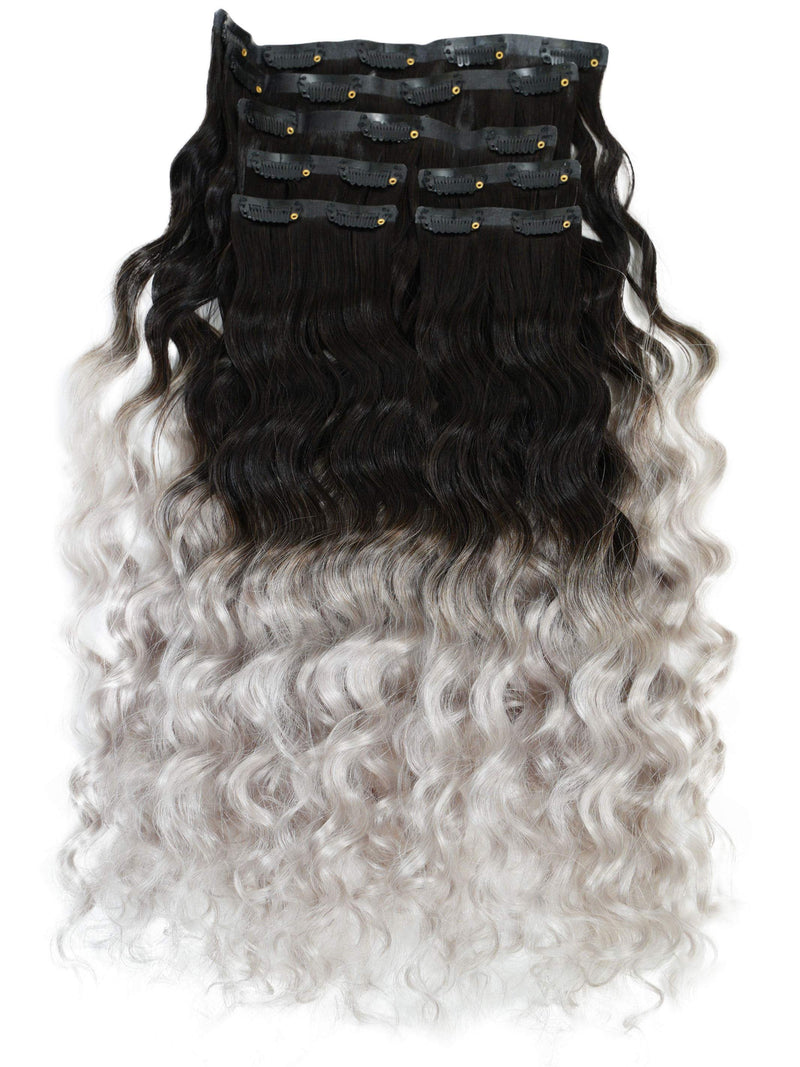 Curly Seamless Clip-In Hair Extensions