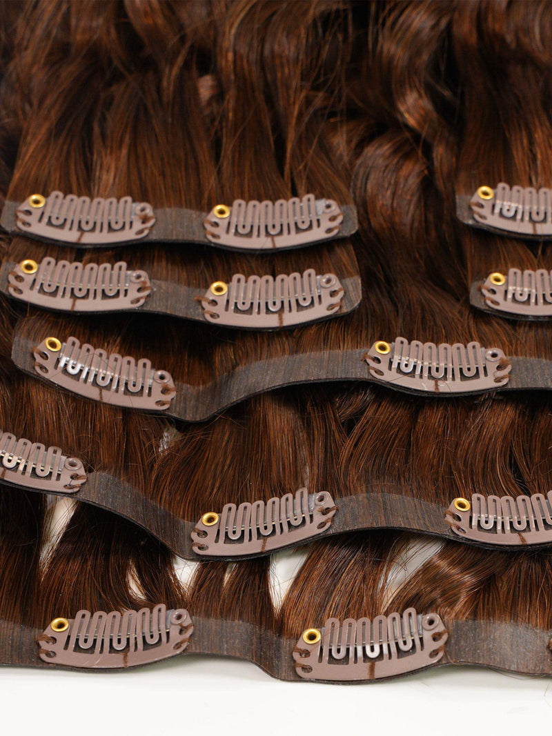 Curly Seamless Clip-In Hair Extensions