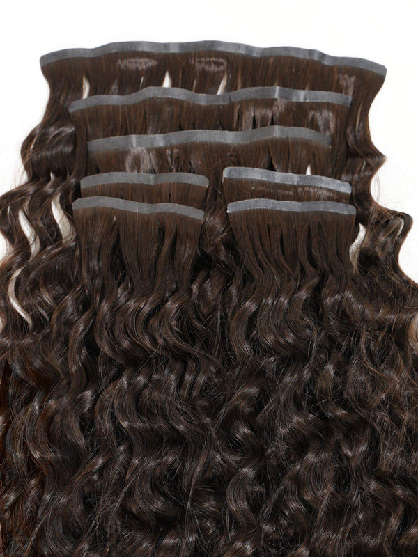 Curly Seamless Clip-In Hair Extensions