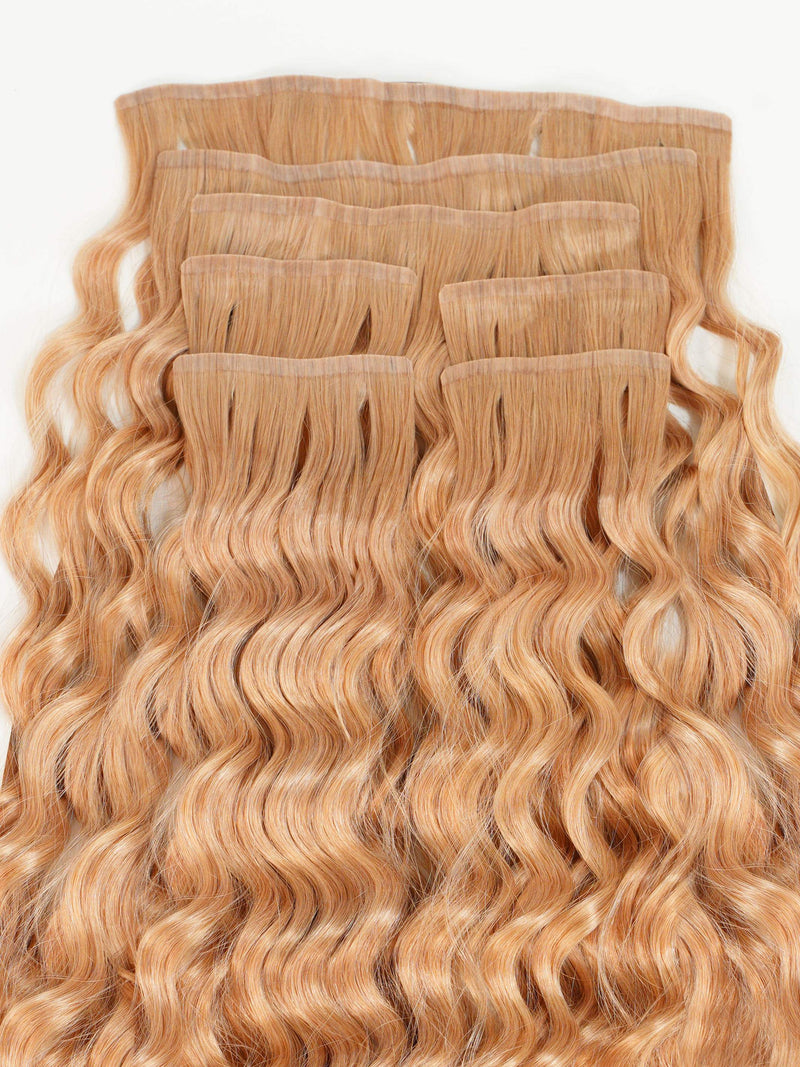 Curly Seamless Clip-In Hair Extensions