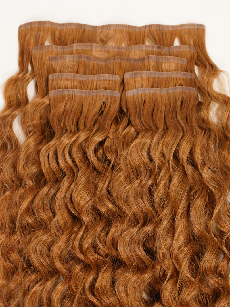 Curly Seamless Clip-In Hair Extensions