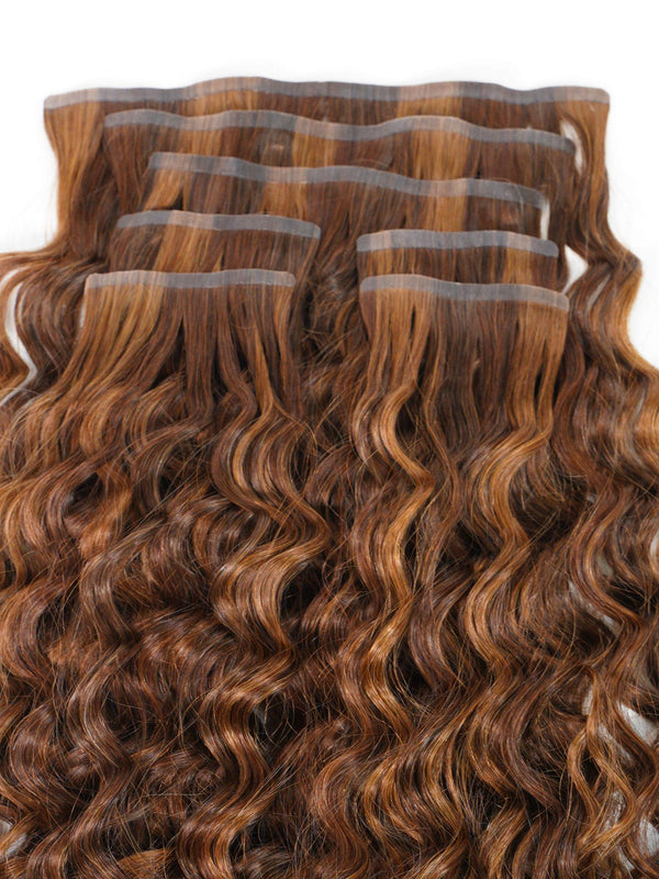 Curly Seamless Clip-In Hair Extensions