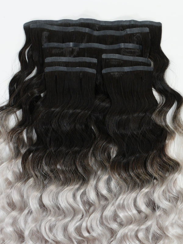 Curly Seamless Clip-In Hair Extensions