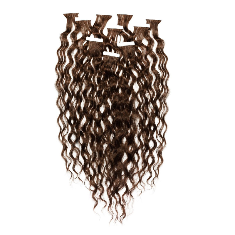 Curly Tape-In Hair Extensions