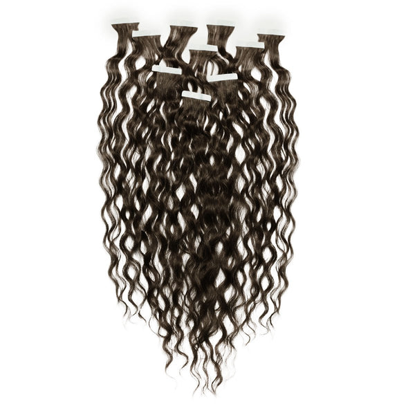 Curly Tape In Hair Extensions