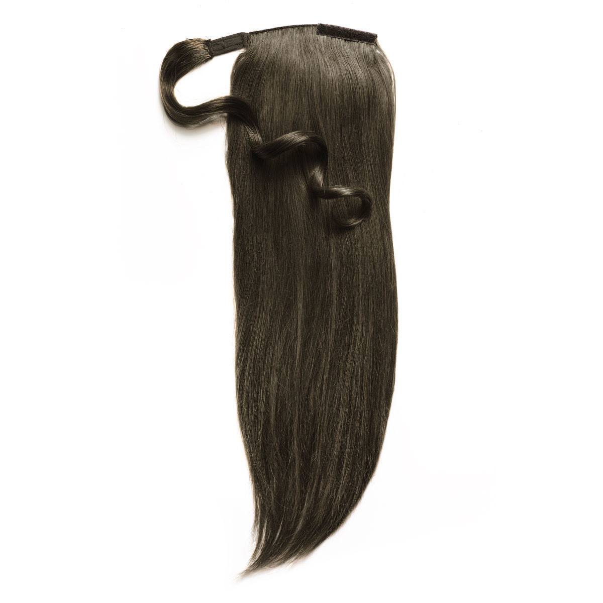 Straight Clip In Ponytail#color_natural-black