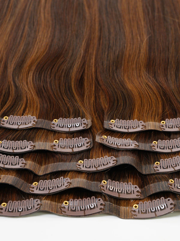 Straight Seamless Clip-In Hair Extensions