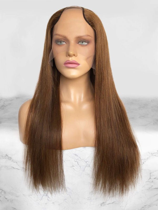 Straight U-Part Wig