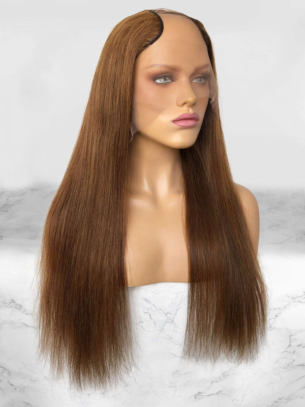 Straight U-Part Wig