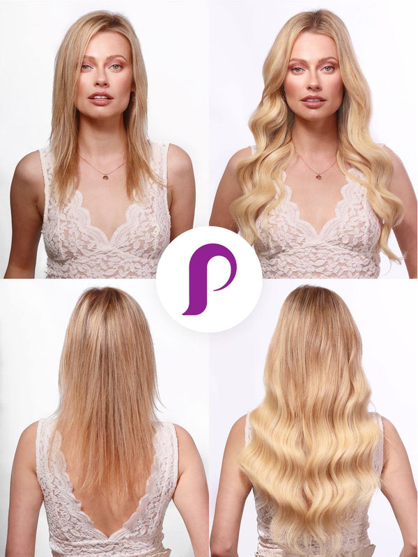 Wavy Lace Clip-In Hair Extensions