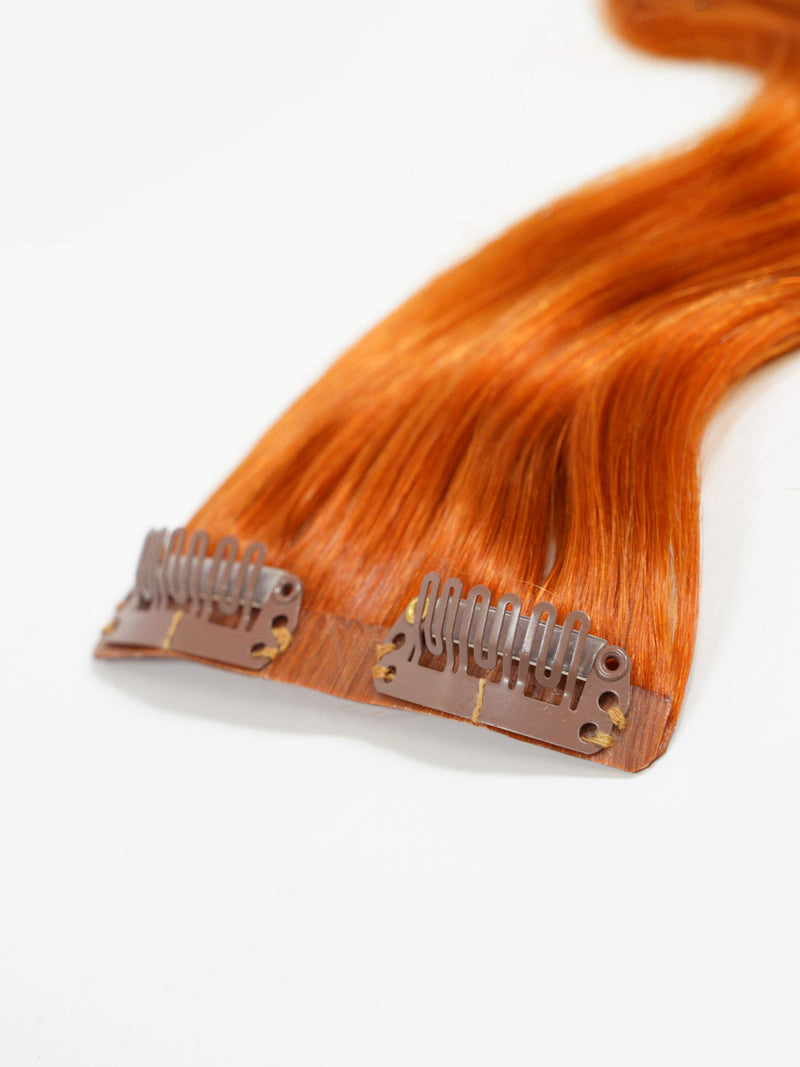 Wavy Seamless Clip-In Hair Extensions