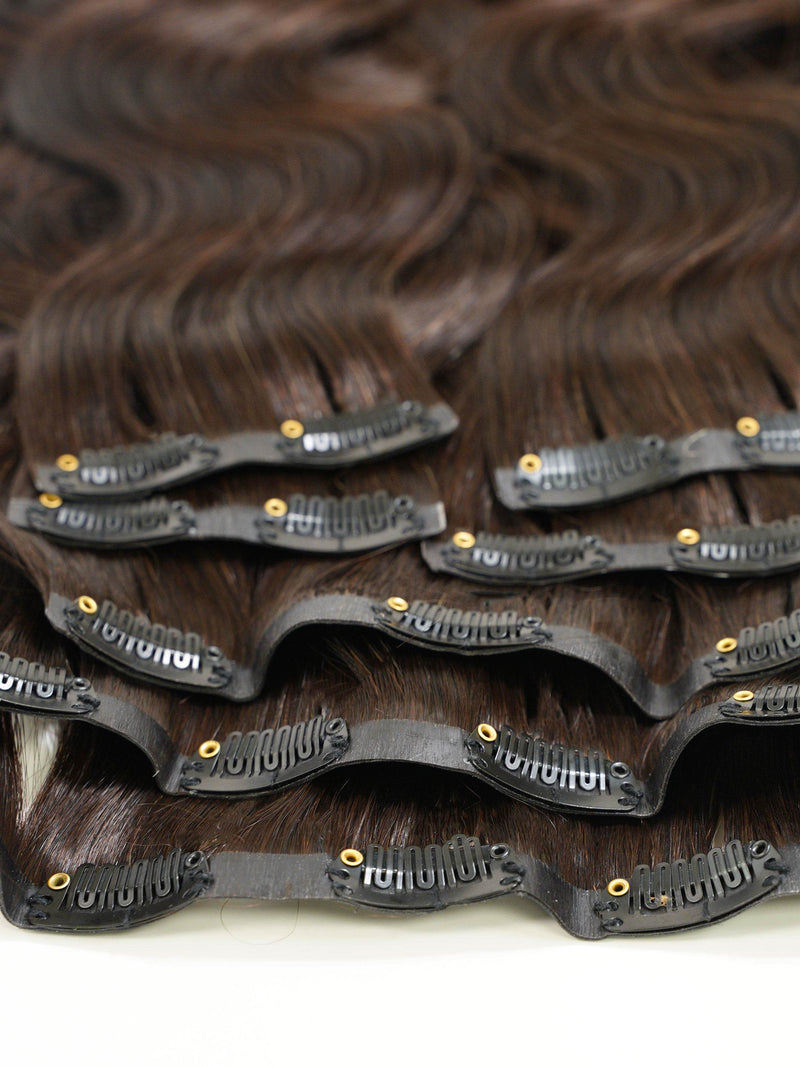 Wavy Seamless Clip-In Hair Extensions