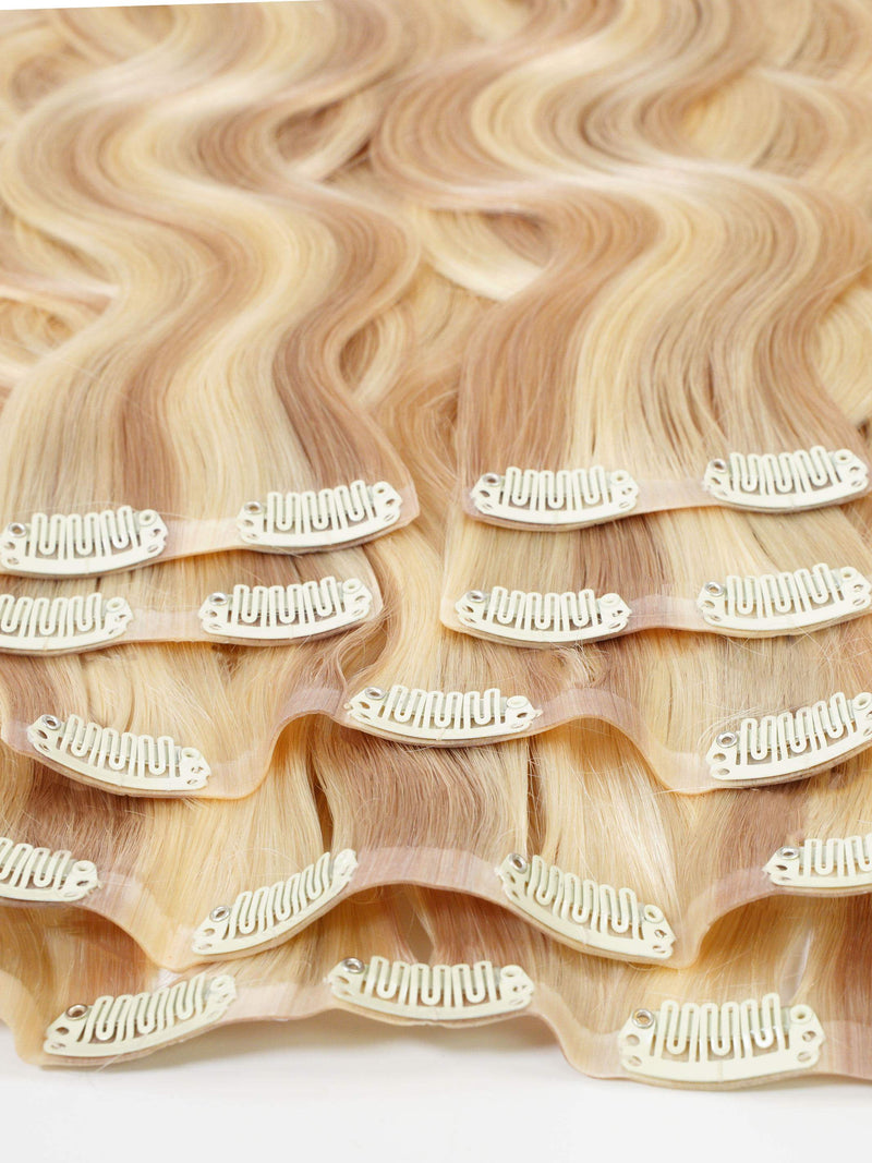 Wavy Seamless Clip-In Hair Extensions