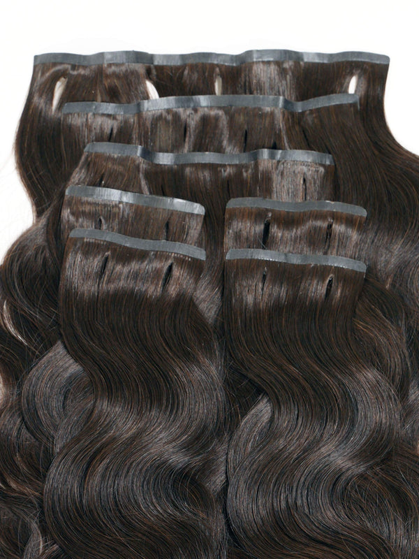 Wavy Seamless Clip-In Hair Extensions