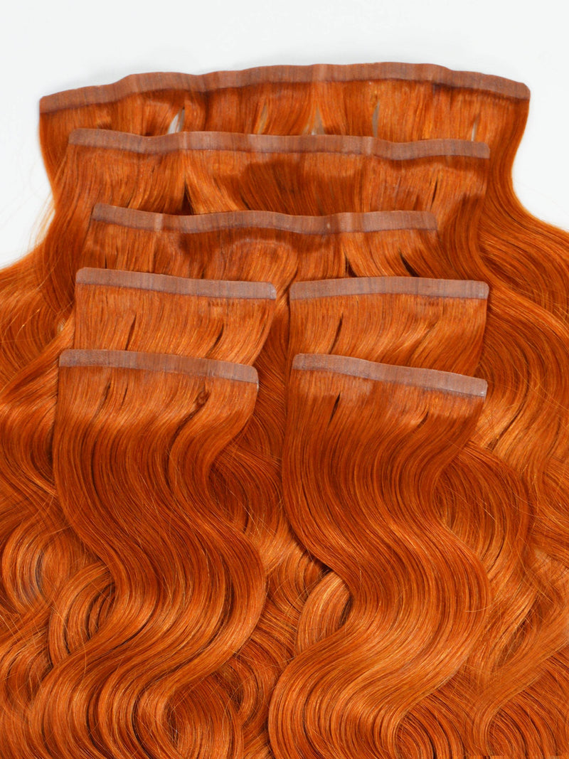 Wavy Seamless Clip-In Hair Extensions