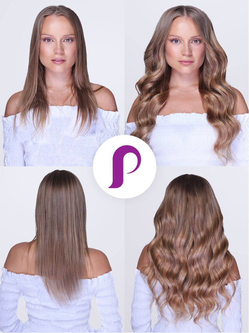 Wavy Lace Clip-In Hair Extensions