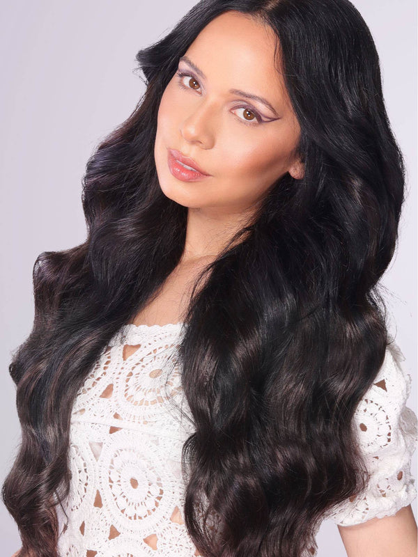 Wavy Lace Clip-In Hair Extensions